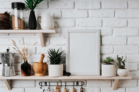 beautiful blank frame concept. High quality photoの写真素材