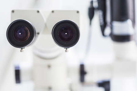close up dental microscope. High quality photoの写真素材