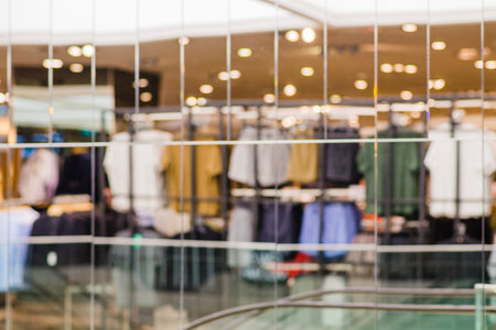 blurry shot shop. High quality photoの写真素材