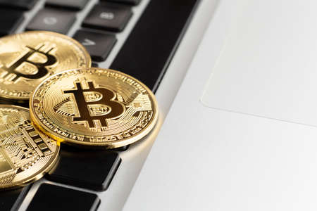 bitcoin top keyboard. High quality photo