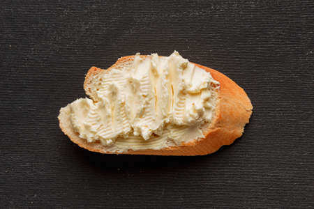 butter slice bread. High quality photo