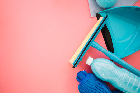 cleaning concept space left. High quality photoの写真素材