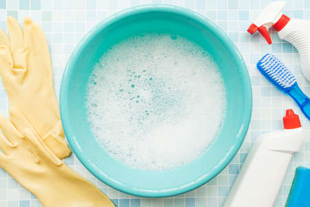 cleaning concept bucket. High quality photoの写真素材