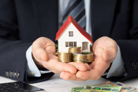 house bills elements arrangement. High quality photoの写真素材