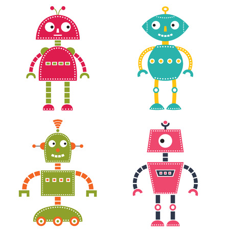 Robots set のイラスト素材