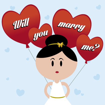 Abstract love background with some special objectsのイラスト素材