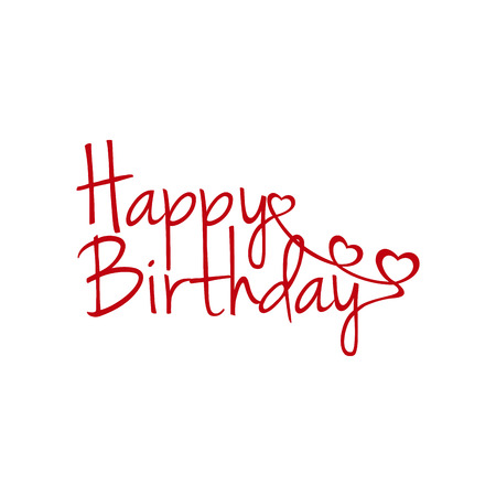 abstract happy birthday background with some special objectsのイラスト素材