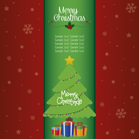 abstract cute christmas background with some special objectsのイラスト素材