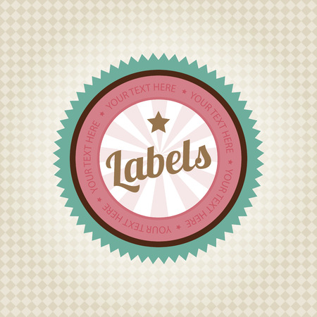 Isolated sale label with text on a textured background. Vector illustrationの写真素材
