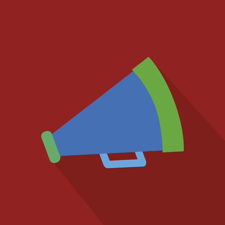 abstract cinema object on a special red backgroundのイラスト素材