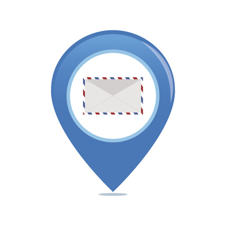 Abstract delivery signal on a white backgroundのイラスト素材