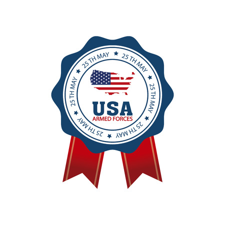 abstract independence day banner on a white backgroundのイラスト素材