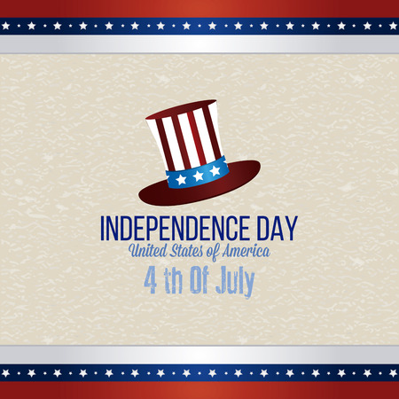 Abstract independence day background with some special objectsのイラスト素材
