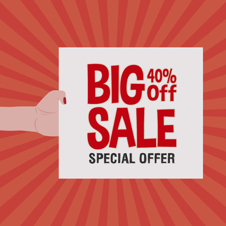 abstract big sale object on a special backgroundのイラスト素材