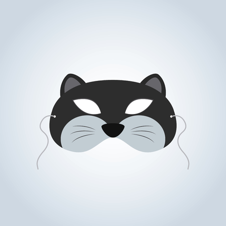 Abstract Puma Mask on a special backgroundのイラスト素材
