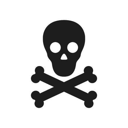 Abstract Pirate object on a white backgroundのイラスト素材