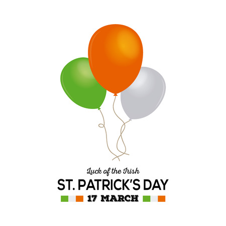 Isolated group of balloons on a white background with textのイラスト素材