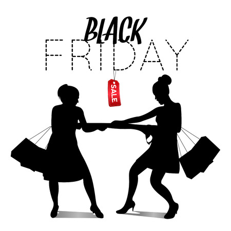 Black friday sale graphic design, Vector illustrationのイラスト素材
