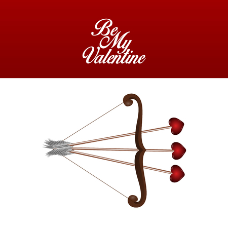 Happy valentine's day graphic design, Vector illustrationのイラスト素材