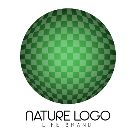 Isolated nature logo on a white background, Vector illustrationのイラスト素材
