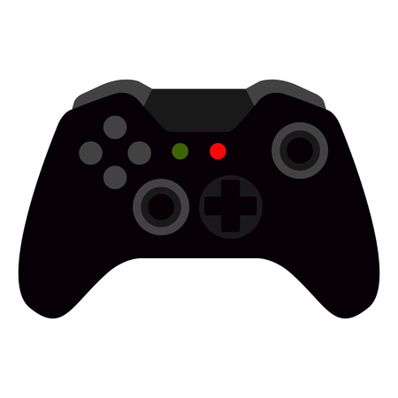 Isolated joystick on a white background, Vector illustrationのイラスト素材