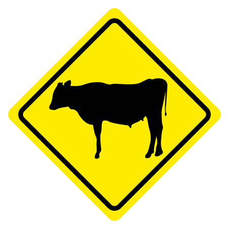 Isolated transit signal on a white background, Vector illustrationのイラスト素材