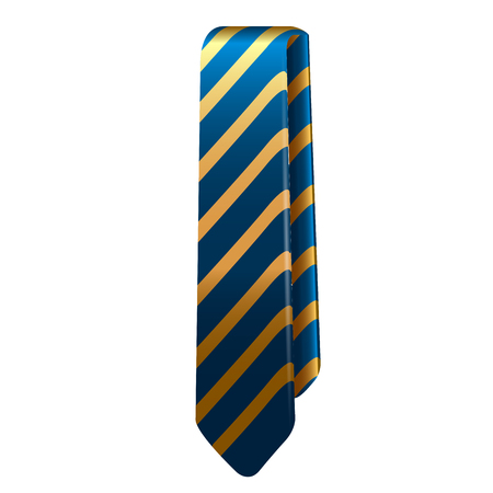 isolated necktie on a white background, Vector illustrationのイラスト素材