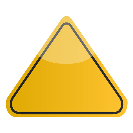 Empty traffic signal on a white background, Vector illustrationのイラスト素材