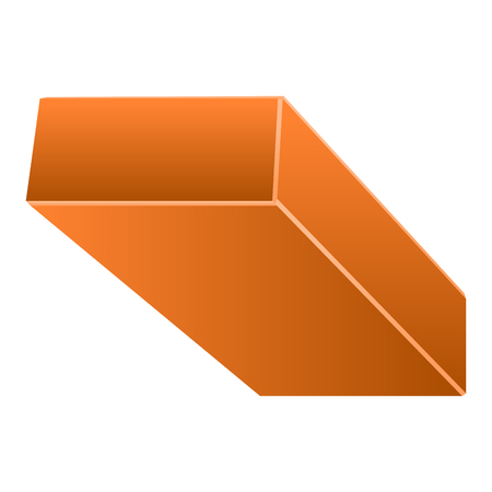 Isolated brick illustrationのイラスト素材