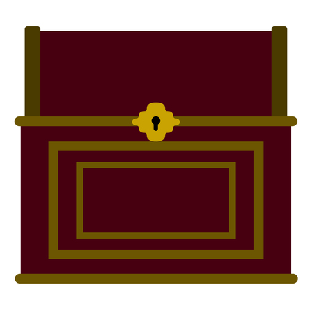 Wise man gift on a white background, Vector illustrationのイラスト素材