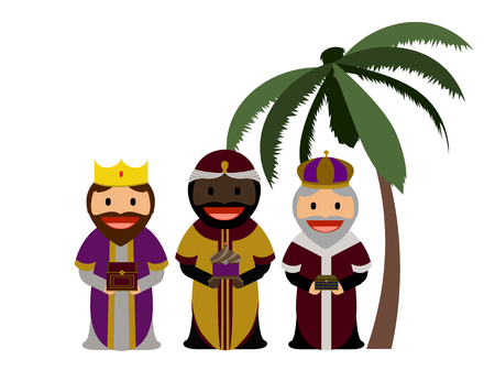 Three wise menのイラスト素材