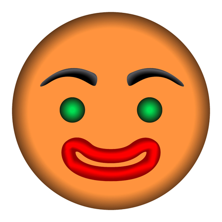 Happy christmas cookie illustration.のイラスト素材