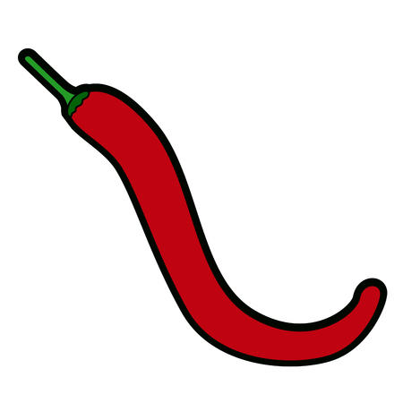 Isolated pepper icon image vector illustration designのイラスト素材