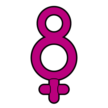 Female gender symbolのイラスト素材