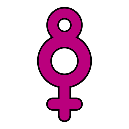 Female gender symbolのイラスト素材
