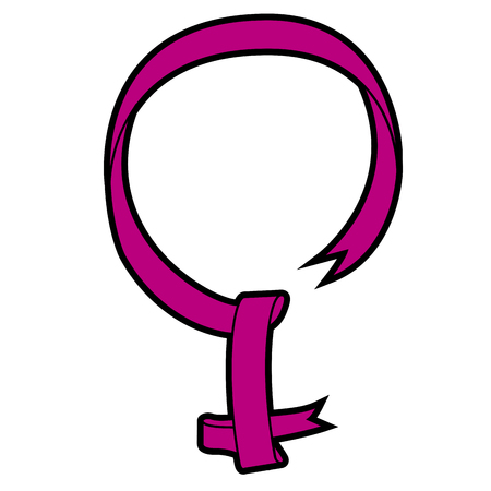 Female gender symbolのイラスト素材