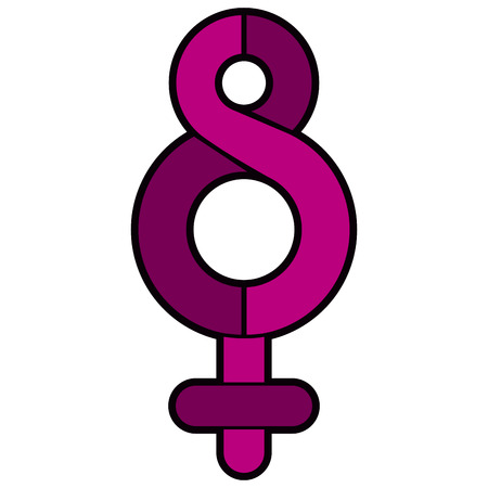 Female gender symbolのイラスト素材