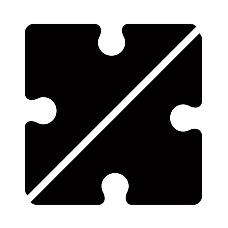 Teamwork concept image, puzzle piece jigsaw isolatedのイラスト素材