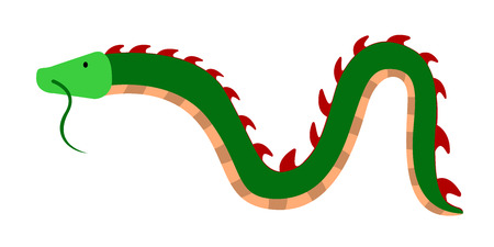 Isolate cute dragonのイラスト素材