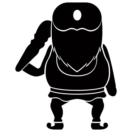 Cute cyclops icon Vector illustration.のイラスト素材