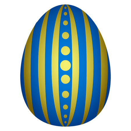 Isolated easter eggのイラスト素材