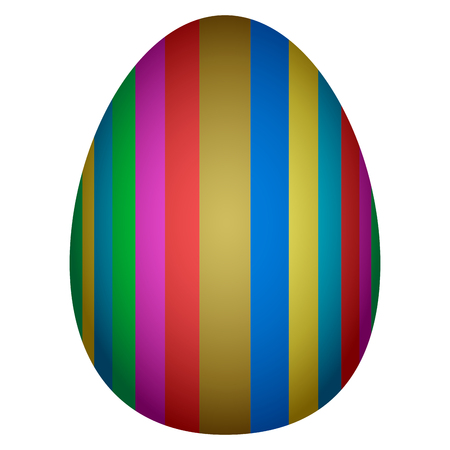 Isolated easter egg Vector illustration.のイラスト素材