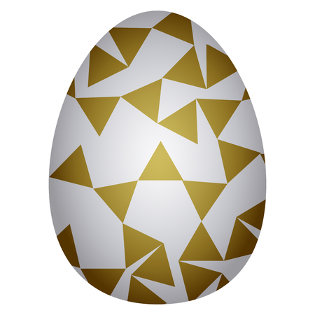 Isolated easter egg Vector illustration.のイラスト素材