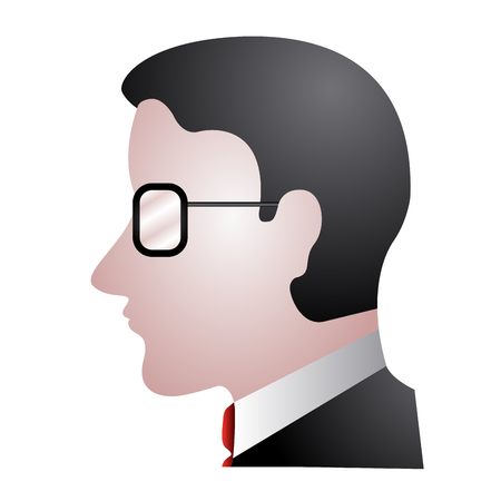 Isolated businessman avatarのイラスト素材