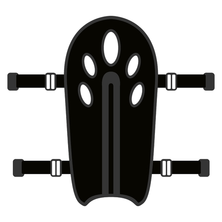 Leg protector iconのイラスト素材