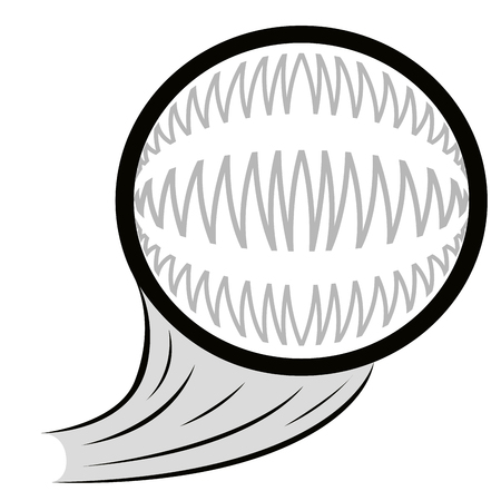 Sport ball spinningのイラスト素材