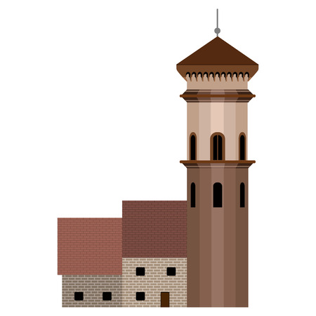 Castle tower imageのイラスト素材