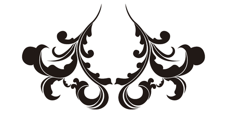 Antique ornament designのイラスト素材