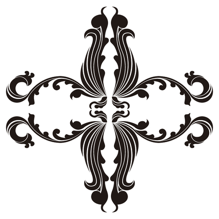 Antique ornament designのイラスト素材