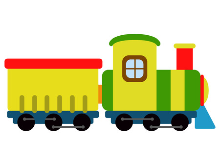 Isolated train toy icon. Vector illustration designのイラスト素材